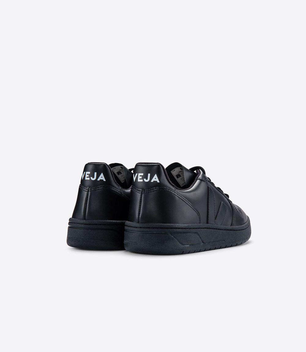 Veja Sneakers Womens - V-10 Cwl - Black - 9465OCSXL